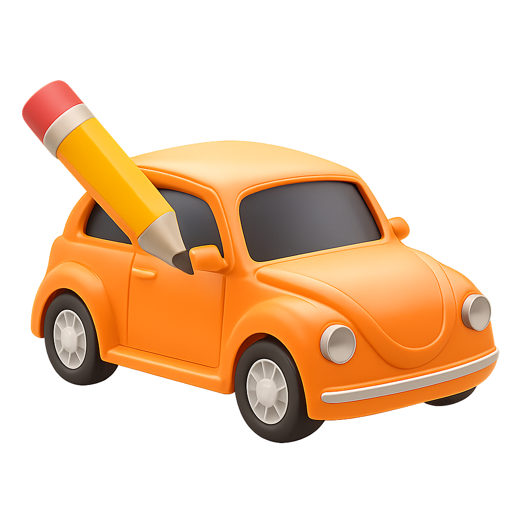Auto con matita